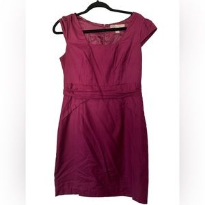 Forever 21 Juniors Medium Eggplant Purple Mini Sheath Dress